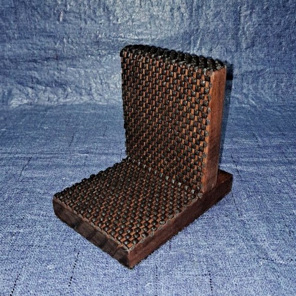 "New" Handmade Wood Desk/Tabletop Holder for Any Cell Phone Video Chat / Bedside - Picture 6 of 12